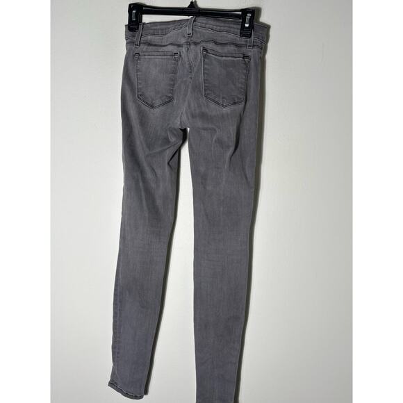 J Brand Faded Black Super Skinny Denim Sz 26 - Picture 3 of 3